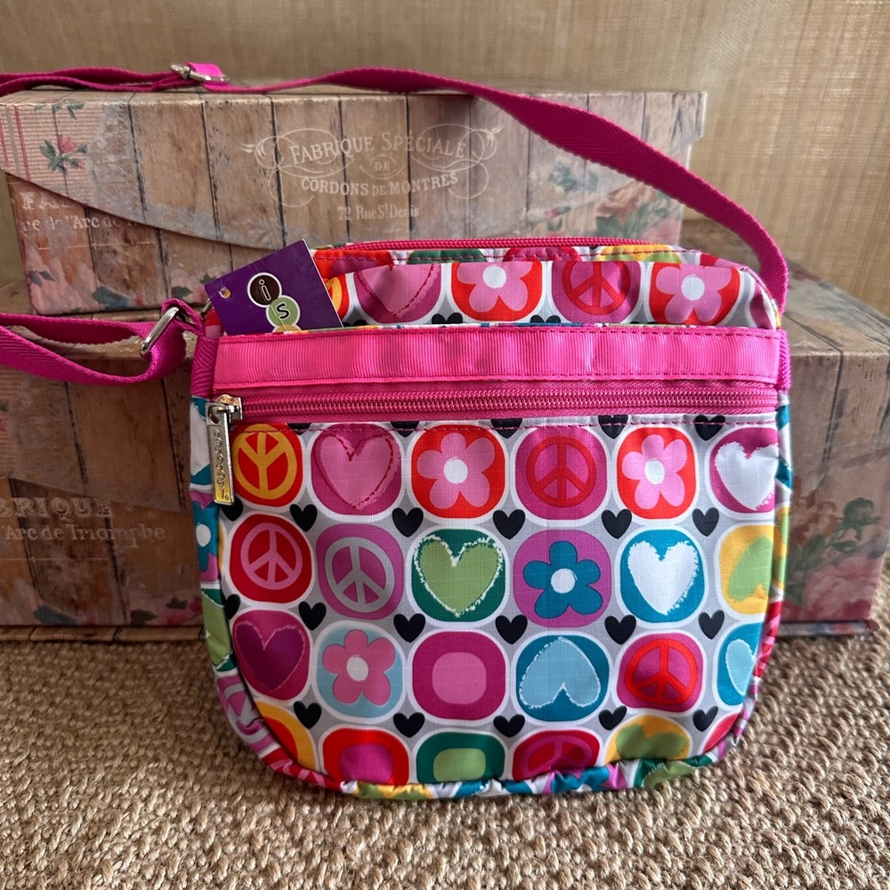 iscream Flowers and Hearts Crossbody